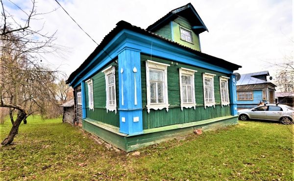 Жилой бревенчатый дом для круглогодичного проживания(5 км от Волоколамска)